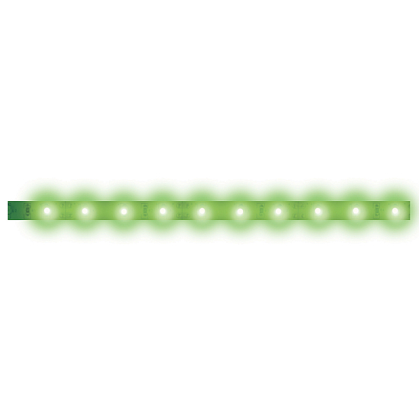 Светодиодная лента Uniel ULS-N21-2835-120LED/m-8mm-IP67-220V-8W/m-50M-GREEN бобина