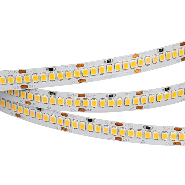 Светодиодная лента Arlight RT-A252-10mm 24V White6000 (11 W/m, IP20, 2835, 5m) 022648(2)