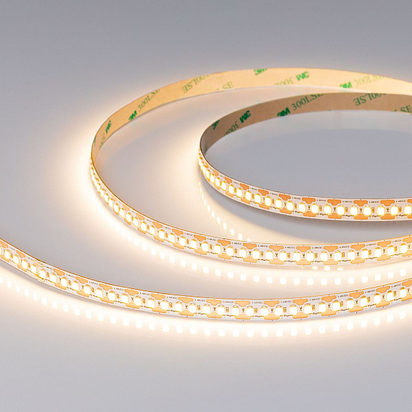 Светодиодная лента Arlight UL-A180-10mm 48V Warm3000-CX2 (19 W/m, IP20, 10m) 063797