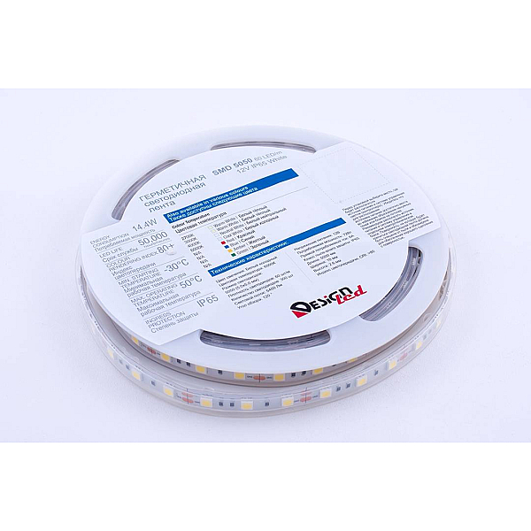 Светодиодная лента DesignLed DSG560-12-W-65 000518