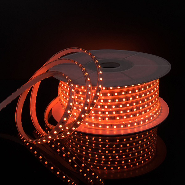 Светодиодная лента Elektrostandard 220V 11W 60Led 5050 IP65 мульти, 50 м 4690389170942