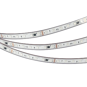 Светодиодная герметичная лента Arlight DMX-PFS-B60-12mm 24V RGB-PX6 (14 W/m, IP68, 5060, 5m) 039608