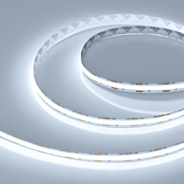 Светодиодная лента Arlight COB-X560-10mm 24V White6000 (9.6 W/m, IP20, 10m) 049058