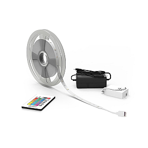 Светодиодная лента Gauss Basic 12В 5050 6Вт/м RGB 5м IP20 BT012