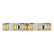 Светодиодная влагозащищенная лента ЭРА 9,6W/m 120LED/m 2835SMD теплый белый 5M KU-2835AD-120D-WW Б0044113