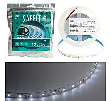 Светодиодная лента Saffit SST01 12В 6Вт/м 6500К 5м IP20 55239
