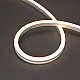 Светодиодная лента герметичная Arlight MOONLIGHT-PRO-SIDE-X320-12x17mm 48V Warm3000 (10 W/m, IP67, 30m, wire x2) (Вывод боковой) 060689