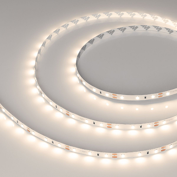 Светодиодная лента Arlight RT-A60-8mm 12V Warm3000 (2 W/m, IP20, 2835, 50m) 048983