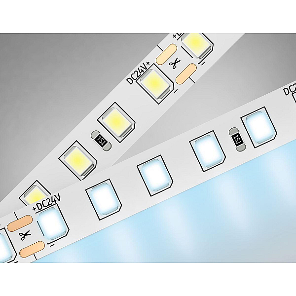 Светодиодная лента Ambrella Light 10W/m 120LED/m 2835SMD холодный белый 5M GS3103