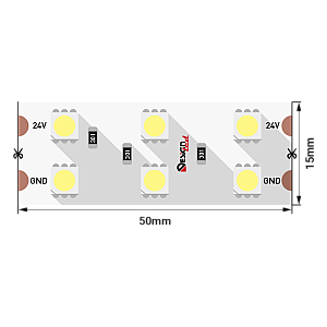 Светодиодная лента DesignLed DSG5120-24-WW-33 000523