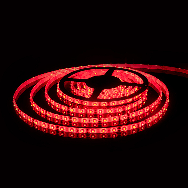 Светодиодная лента Elektrostandard 24V 14,4W 60Led 5050 IP20 красный, 5м 4690389167690