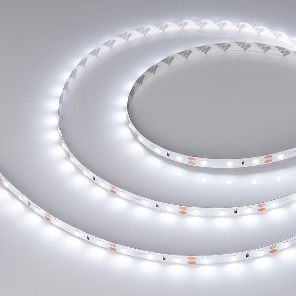 Светодиодная лента Arlight RT-A60-8mm 12V White6000 (2 W/m, IP20, 2835, 50m) 029752(3)
