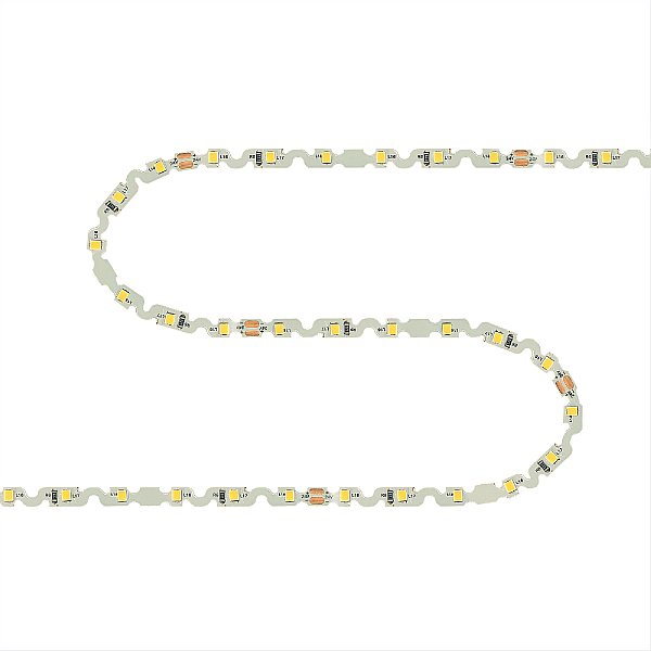 Светодиодная лента Apeyron 24В 8Вт/м smd2835 60д/м IP20 700Лм/м 5м 4000К 00-350