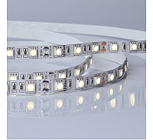 Светодиодная лента Uniel ULS-M25-5050-60LED/m-10mm-IP20-DC12V-14,4W/m-5M-4000K PROFI катушка в герметичной упаковке