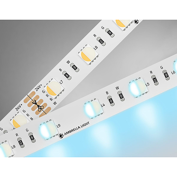 Светодиодная лента Ambrella Light 10W/m 60LED/m 5050SMD RGBW+холодный белый 5M GS4403