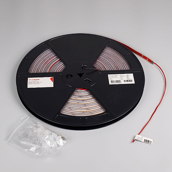 Светодиодная герметичная лента Arlight COB-PS-X420-12mm 24V Warm2700 (4.8 W/m, IP67, 15m) 049056