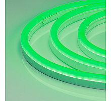 Светодиодная герметичная лента Arlight WAVE-SIDE-A120-12x25mm 230V Green (12 W/m, IP67, 50m, wire x2) 051944