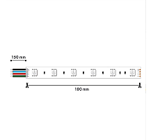 Светодиодная лента Favourite 5050 12Вт/м RGB 5м IP20 2001-71220