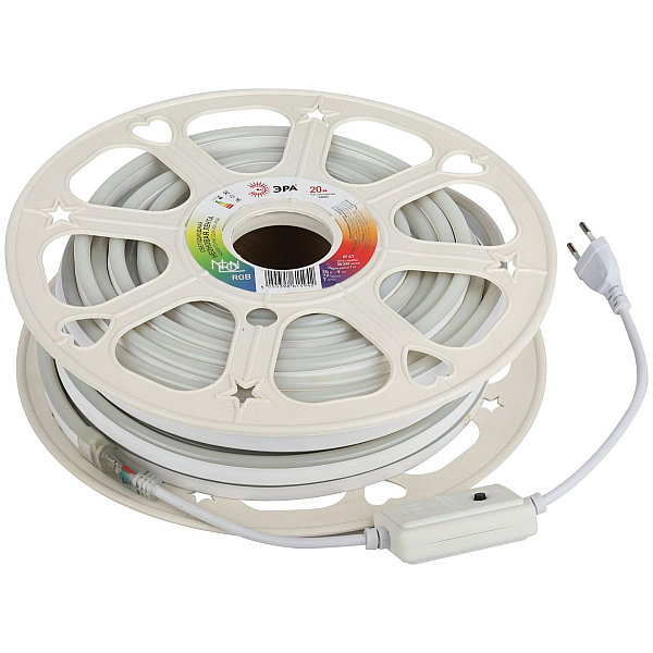 Светодиодная неоновая лента Эра N5050-72-IP67-220V-20m-RGB Б0053983