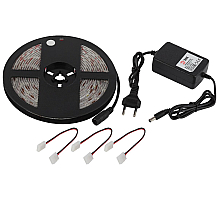 Комплект светодиодной ленты Эра 12В 5050 14,4Вт/м 6500K 5м IP65 5050kit-14,4-60-12-IP65-6500-5m Б0043068