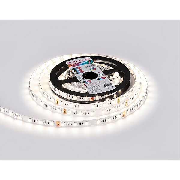 Светодиодная лента Ambrella Light 10W/m 60LED/m 5050SMD дневной белый/RGB 5M GS4402