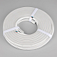 Светодиодная лента герметичная Arlight MOONLIGHT-PRO-SIDE-X360-12x17mm 24V RGB (12 W/m, IP67, 10m, wire x2) (Вывод боковой) 055317