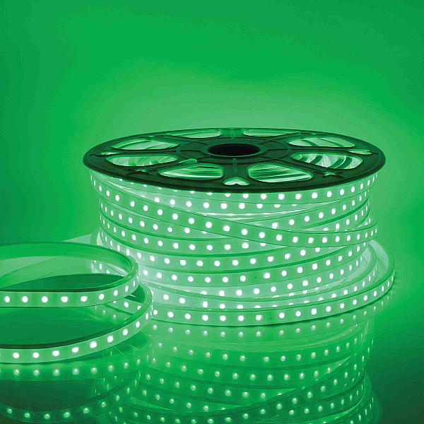 Светодиодная влагозащищенная лента Apeyron 10W/m 60LED/m 2835SMD разноцветная 50M 10-64