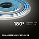 Светодиодная влагозащищенная лента Apeyron 12W/m 320LED/m COB дневной белый 5M 00-391