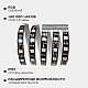 Комплект адресной светодиодной ленты Apeyron 14,4W/m 60LED/m 5050SMD RGB 2M 10-97
