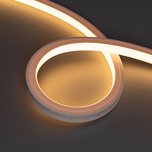 Светодиодная герметичная лента Arlight NOVA-TOP-PU-A120-16x15mm 24V Warm2700 (10 W/m, IP68, 5m, wire x2) 049072