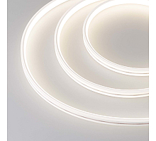 Лента герметичная Arlight MOONLIGHT-TOP-X320-11x7mm 24V Warm2300 (10 W/m, IP65, CSP, 5m, wire x2) 039446