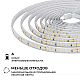 Светодиодная лента Apeyron 9,6W/m 120LED/m 2835SMD холодный белый 5M 00-443