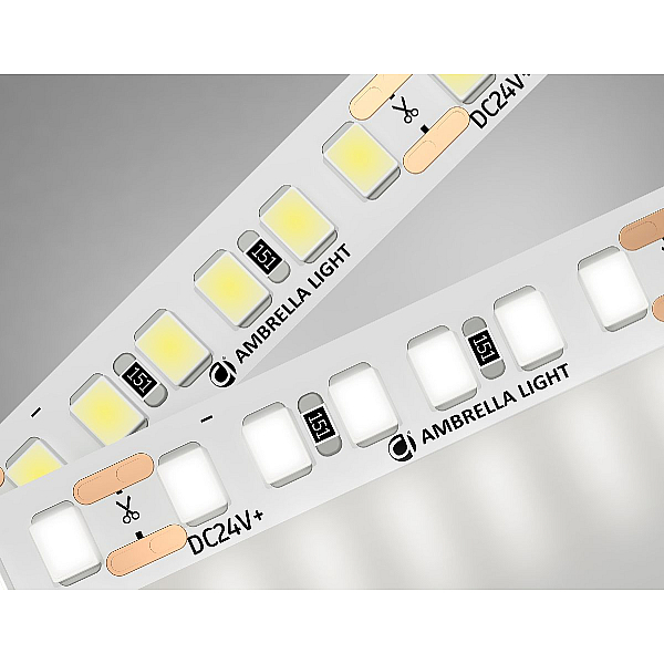 Светодиодная лента Ambrella Light 14,4W/m 180LED/m 2835SMD дневной белый 5M GS3202