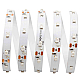 Светодиодная лента Apeyron 12В СТ 4,8Вт/м smd3528, 60д/м IP67 (НАНО) 5м синяя 00-84