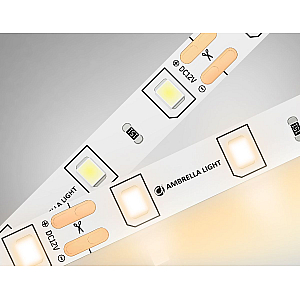 Светодиодная лента Ambrella Light LED Strip 12В 2835 4,8Вт/м 3000K 5м IP20 GS1001