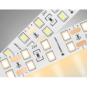 Светодиодная лента двухрядная Ambrella Light LED Strip 24В 2835 20Вт/м 3000K 5м IP20 GS3601