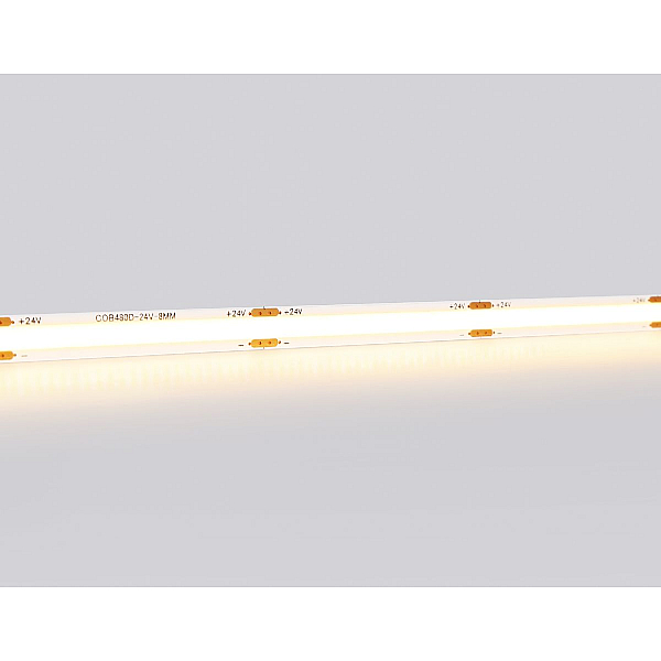 Светодиодная лента Ambrella Light 12W/m 480LED/m COB теплый белый 5M GS4701