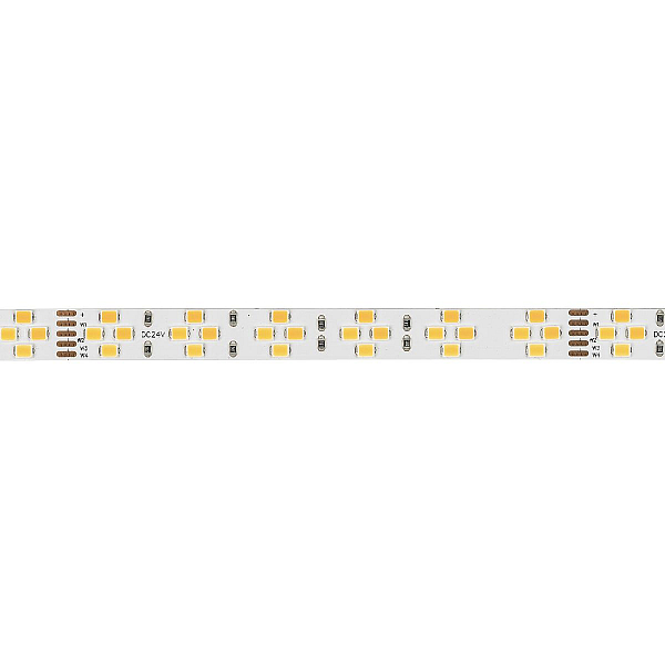 Светодиодная лента Arlight 20W/m 240Led/m 2835SMD теплый белый 5M RT-A240-10mm 24V Warm-MIX 038400