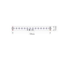 Светодиодная лента SWG PRO 5м IP20 SWG-DOT420-24-11.52-WS2811RGB 00-00032523