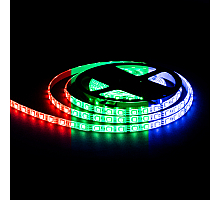 Светодиодная влагозащищенная лента OGM 12В 5050 14,4Вт/м RGB 5м IP65 LSE-276