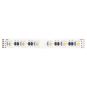 Светодиодная лента Arte Lamp Tape 24В 14,4Вт/м 2900/3100+RGB 5м IP20 A2406012-02-RGB3K