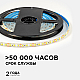 Светодиодная влагозащищенная лента OGM 12В 2835 9,6Вт/м 4000К 840Лм/м 5м IP65 LSE-260