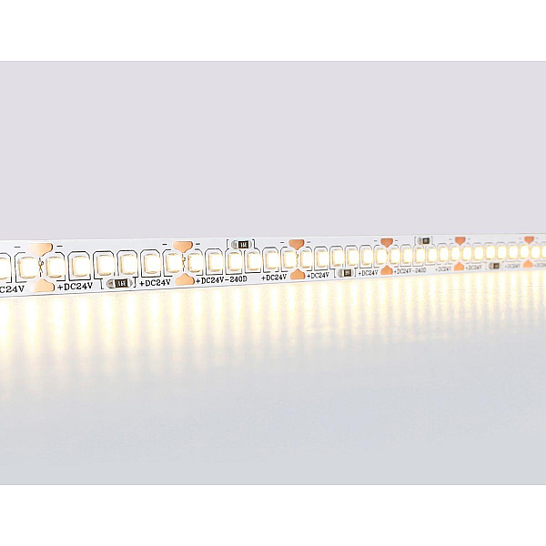 Светодиодная лента Ambrella Light 18W/m 240LED/m 2835SMD теплый белый 5M GS3301