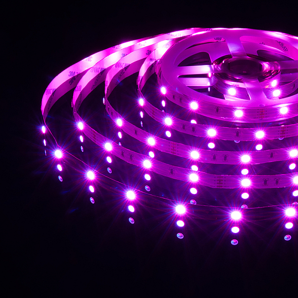 Светодиодная лента Elektrostandard 12V 7,2W 30Led 5050 IP20 RGB, 5м 4690389040160