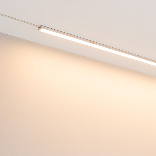 Набор для светодиодной подсветки Arlight ARL-KIT-SLIM-FC 24V Warm3000 (14 W/m, IP20, 2m) (Алюминий+пластик) 053439