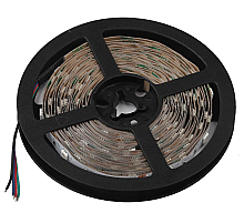 Светодиодная лента Эра 12В 5050 7,2Вт/м RGB 5м IP20 LS5050-7,2-30-12-RGB-IP20-2year-5m KU-5050AD-30D-RGB Б0044120