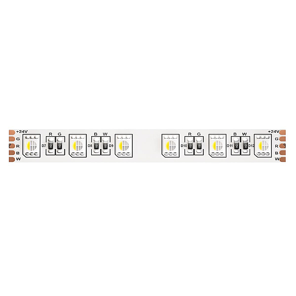 Светодиодная лента Maytoni Technical 24В 5050 19,2Вт/м RGBW 4000K IP20 10180