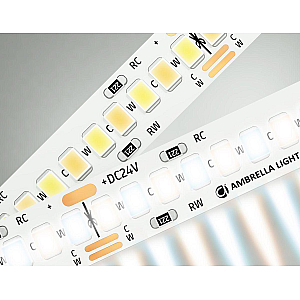 Светодиодная лента Ambrella Light LED Strip 24В 2835 18Вт/м 3000-6500K 5м IP20 GS4151