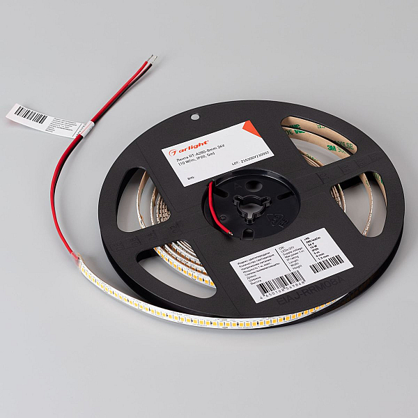 Светодиодная лента Arlight RT-A280-8mm 24V Day4000 (10 W/m, IP20, 2835, 5m) 045564(1)