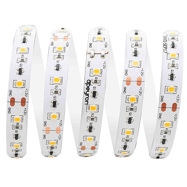 Светодиодная лента Apeyron 12В ПРО 14,4Вт/м smd2835 60д/м IP20 1200Лм/м 20м 3000К 00-115